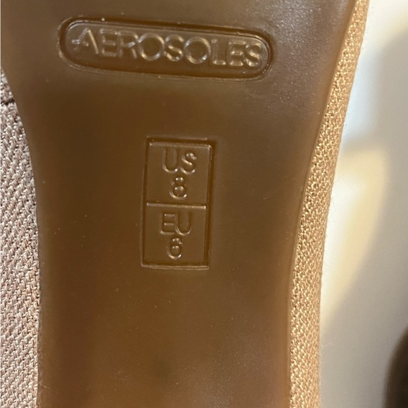 Aerosoles size 8 Playhouse fabric pumps with bows GUC - Picture 10 of 11